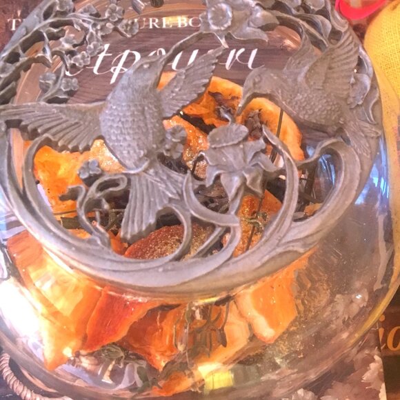 Winter Warmer potpourri/loose incense/bath soak orange lavender sage vanilla - Picture 2 of 5